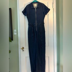 Sezane Denim Jumpsuit